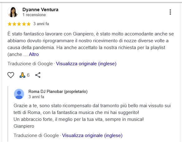 Dyanne Ventura recensione al dj Gianpiero Fatica